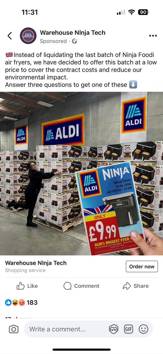 sarajaneduffus's tweet photo. @AldiUK is this a legitimate offer? https://t.co/4kyQ9D0mYm