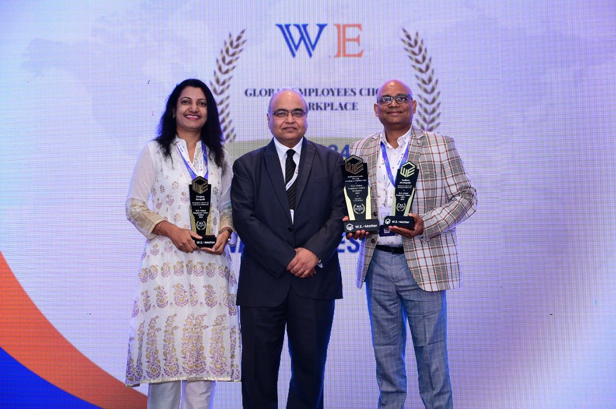 SkillRecruit's tweet photo. We are delighted to share that SkillRecruit has been awarded at the WE Global Employees Choice Awards 2024. Our gratitude goes to W.E. Matter Global for the invitation and for bestowing this accolade upon us. We appreciate the recognition of our commitment and efforts. 
#WEAwards https://t.co/iZewF6RONJ