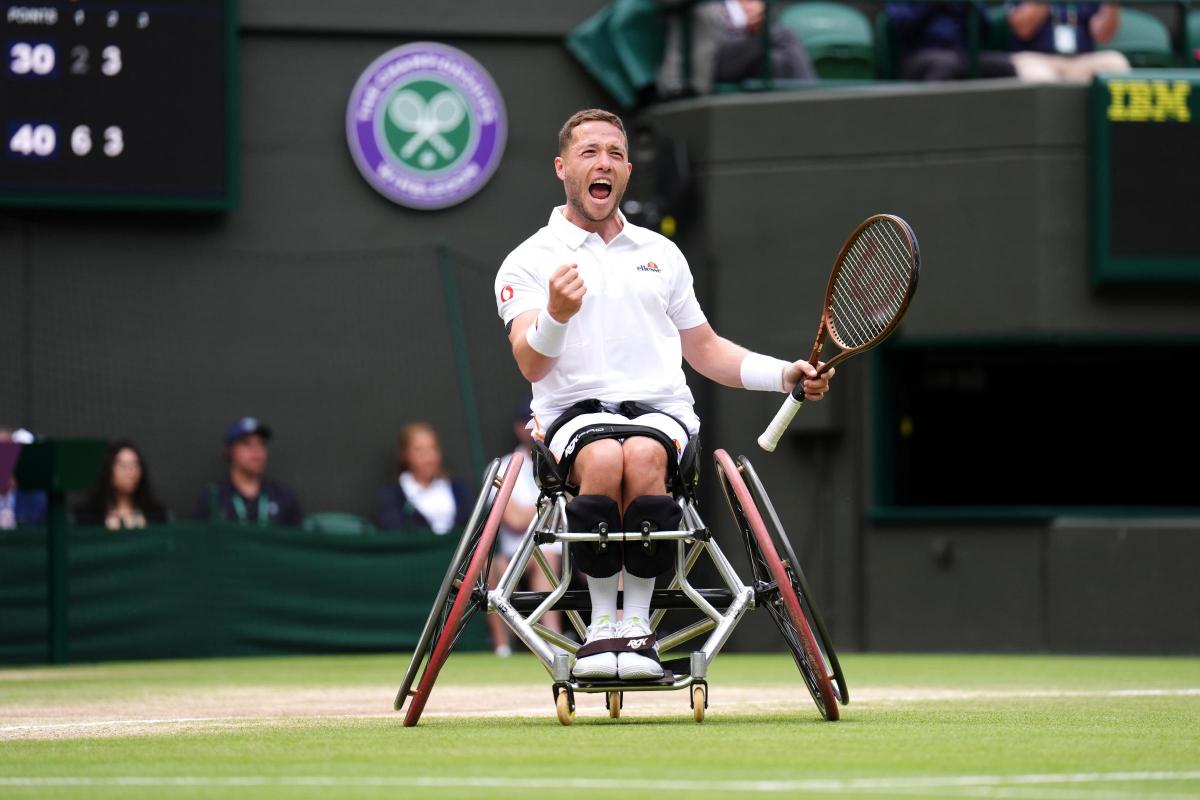 Power2InspireUK (@power2inspireuk) on Twitter photo <a href="/alfiehewett6/">Alfie Hewett</a>, the wheelchair tennis star from Norfolk, completes the singles career Grand Slam at @wimbledon 2024! This is a phenomenal achievement that inspires athletes of all abilities.
Read the full story here: loom.ly/dQ7BmLs
#Wimbledon #Tennis #Wheelchairtennis <a href="/alfiehewett6/">Alfie Hewett</a>, the wheelchair tennis star from Norfolk, completes the singles career Grand Slam at @wimbledon 2024! This is a phenomenal achievement that inspires athletes of all abilities.
Read the full story here: loom.ly/dQ7BmLs
#Wimbledon #Tennis #Wheelchairtennis