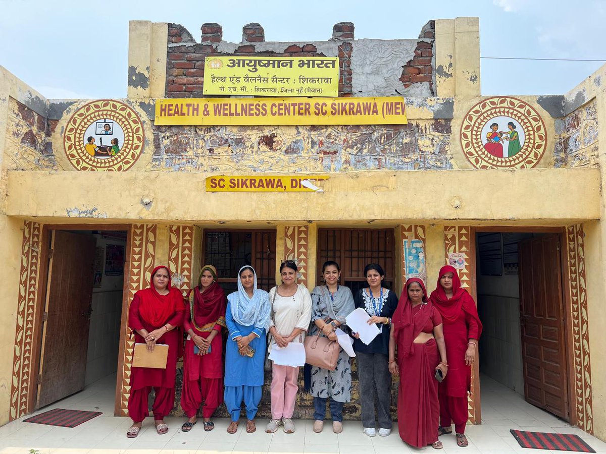 IPEGlobal's tweet photo. In 2023, #SAMVEG launched the Integrated Antenatal Care & Early Childhood Development Group Counselling (ACE) model at 10 VHSND sites in #Punhana block, Nuh, Haryana. The model aimed to enhances group counselling services to support home care for pregnant women and children under two, aiming to improve maternal and newborn outcomes and optimal development during the first 1000 days. ASHAs provide group counselling on antenatal care, nutrition, early childhood development, and birth preparedness using the VHSND platform.
SAMVEG, in collaboration with IIHMR, New Delhi conducted a qualitative study to determine perceived usefulness and satisfaction with respect to implementation of ACE Model in district Nuh, Haryana. The team has conducted in-depth interviews with frontline health workers (ANMs, ASHAs, and AWWs) and focus group discussions with beneficiaries, including pregnant women and young mothers.
The assessment aimed to gather detailed feedback on the model's practical implementation, likability, and overall satisfaction from both health workers and beneficiaries. The valuable insights and learnings obtained will be crucial for identifying any gaps in the current model and making necessary improvements. This iterative process of feedback and refinement will enhance the model's scalability, ensuring it can be effectively implemented and embraced by health workers and beneficiaries, ultimately leading to better health outcomes.
#MNCH #SAMVEG #VHSNDStregthening #ANC #ECD