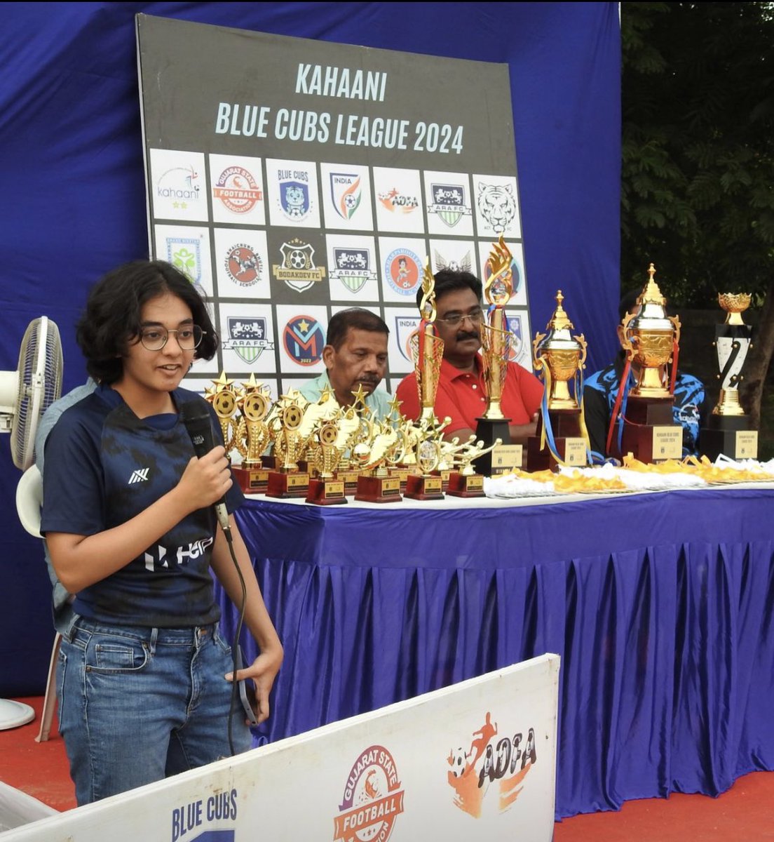 vinayverma99's tweet photo. Sharing on behalf of #LavanyaVerma  I'm excited to share the successful conclusion of the @FC_Kahaani Blue Cubs League 2024. It is a part of the broader Blue Cubs Programme, an elite grassroots programme by the @IndianFootball #BlueCubs #Football https://t.co/fY1hEyVySi