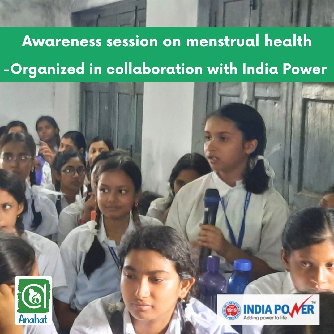 AnahatForChange's tweet photo. We conducted an awareness session at Burnpur Subhaspally School, Asansol, where we engaged with more than 100 girls and spoke to them about menstrual health and hygiene.  

This initiative was supported by India Power under the CSR program.
#menstrualcycle #menstruation #period https://t.co/OBMeOUAEzG