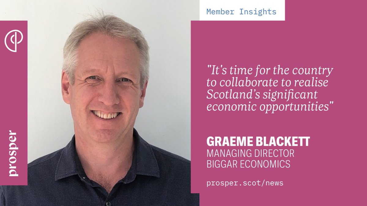 Following the General Election, we hear from Graeme Blackett about the importance of collaboration in realising Scotland's economic opportunities.

prosper.scot/scotlands-econ…