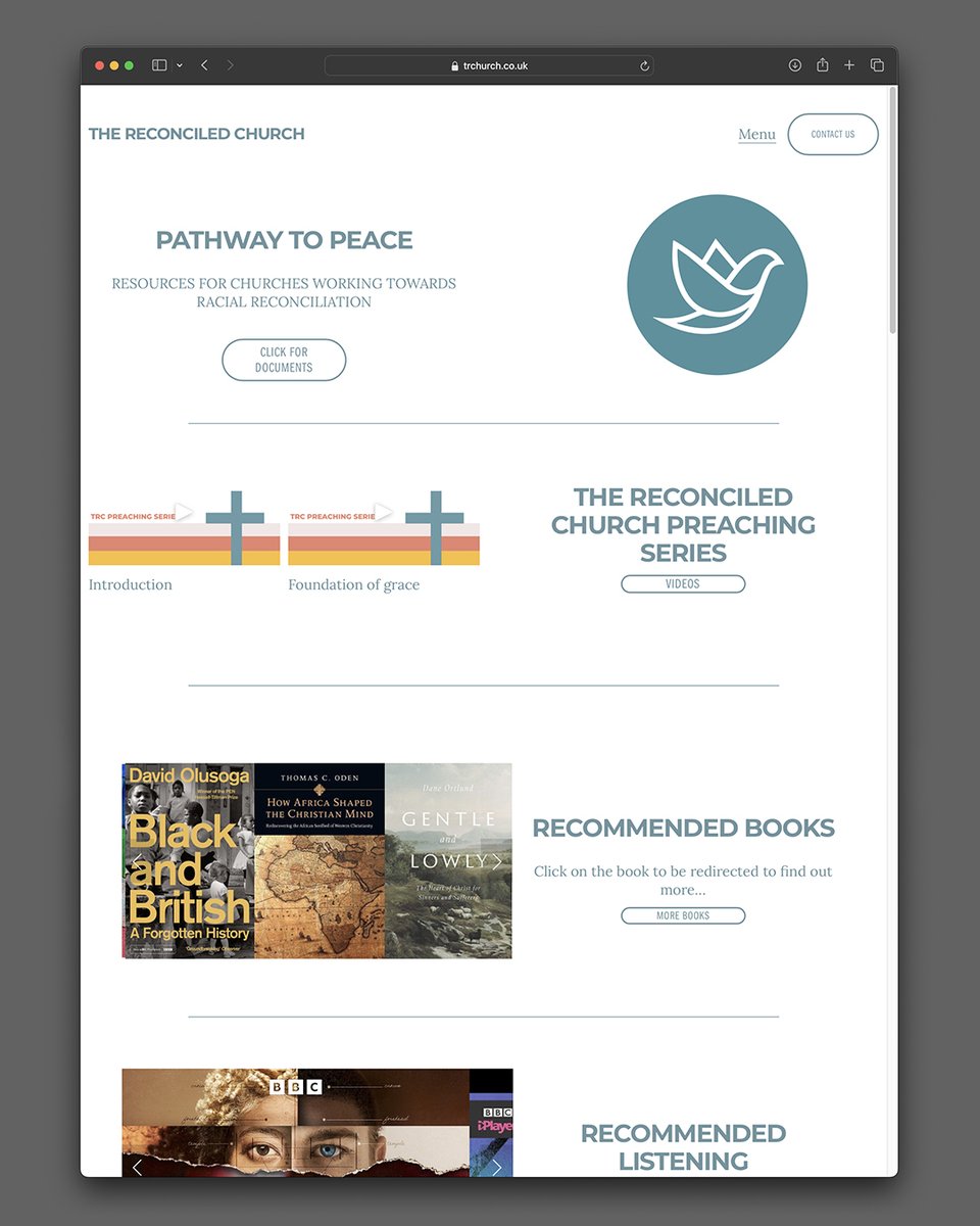 It was great to have Owen Hylton from The Reconciled Church with us on Sunday. If you would like to dive deeper into the resources from TRC you can find them online at trchurch.co.uk/trc-resources