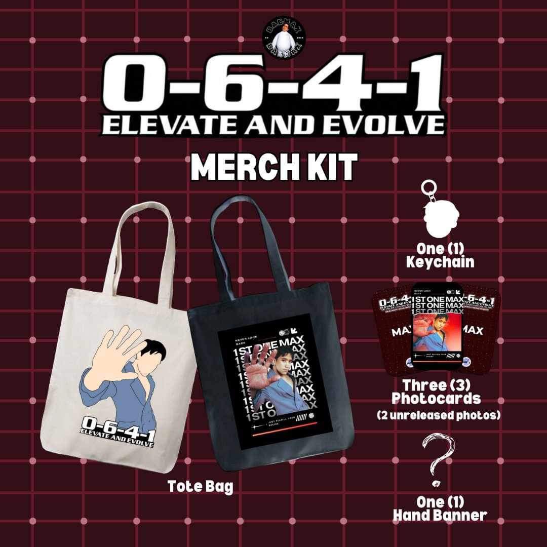 BaeMaxOfc's tweet photo. Introducing our exclusive fan kit merch for the "0-6-4-1: ELEVATE &amp; EVOLVE" 1ST ONE FANCON!" 

Stylish totebag with collectible items inside, now available for Pre-order!
🔗  https://t.co/op86YS5Vtq https://t.co/oroDU1Rd5j
