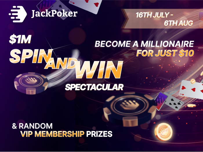 Pawbuis's tweet photo. ��� Attention Poker Affiliates! 🚨 
🗓 16th July - 6th Aug 
💸 $1M Spin&amp;Win Spectacular!

Win $1 million with a $10 buy-in! From July 16 – Aug 6, your players can win $1,000,000 in under 15 minutes. Plus, temporary VIP memberships for entering!

For more info, contact us. https://t.co/481LP56aE5