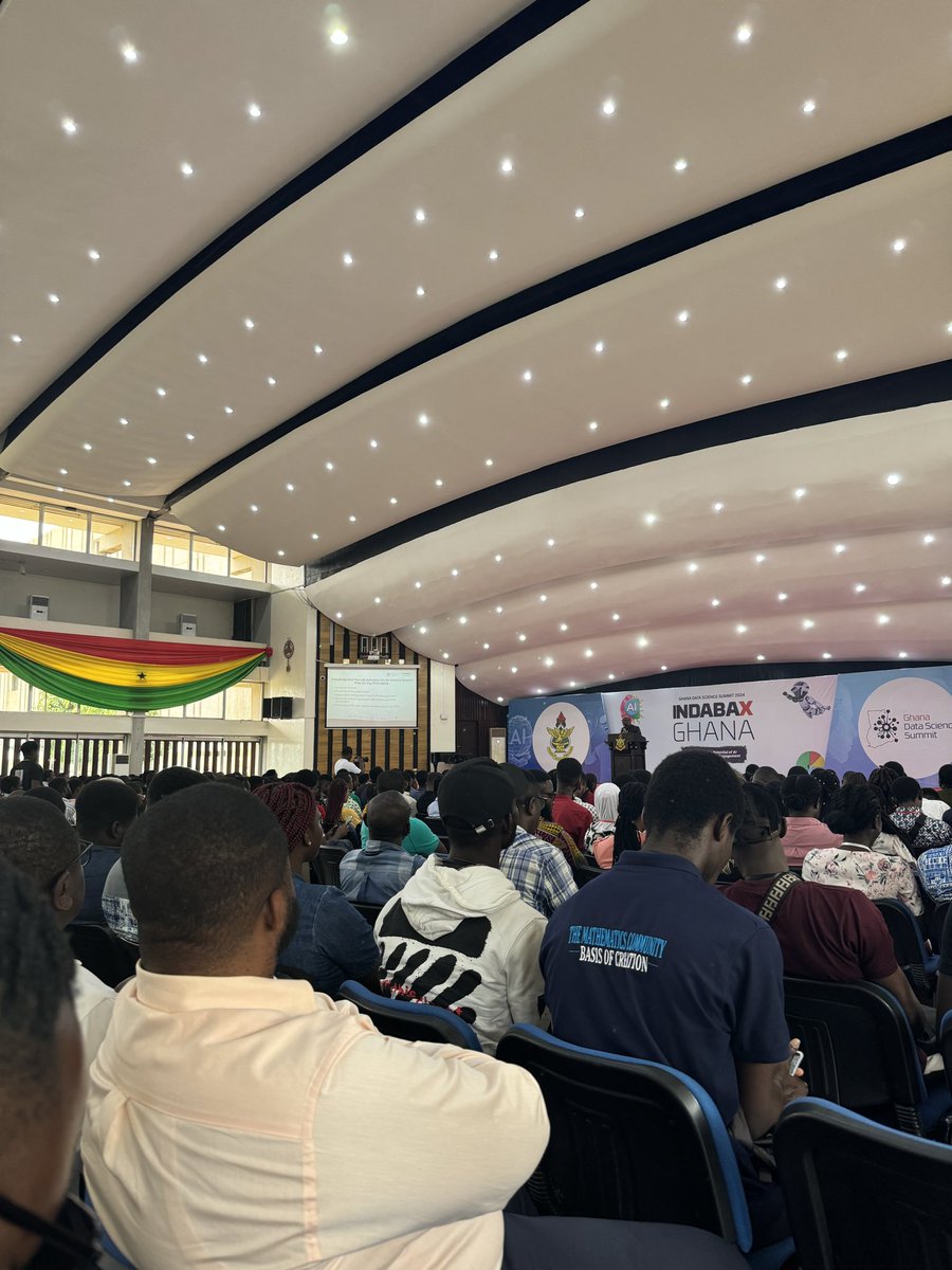 iamKrizick's tweet photo. The Shifting Power team (@shiftingpower1) from the Open University’s @kmiou is attending the Ghana Data Science Summit 2024 (@ghdatascience) at the Great Hall, @KNUSTGH. Theme: Unleashing the Potential of AI through Grassroots Engagement.

#GDSS2024 #IndabaXGhana24 #shiftingPower https://t.co/V2P64YdBAY