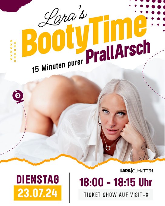 🍑💃 Hol dir dein Gratis-Ticket f&uuml;r meine n&auml;chste Bootytime Show am 23.07.2024! 💥 Aber beeil dich, die<a href="/tag/bestfans"class="tags"><span>#bestfans</span></a><a href="/tag/contentcreator"class="tags"><span>#contentcreator</span></a><a href="/tag/bestfanscreator"class="tags"><span>#bestfanscreator</span></a><a href="/tag/b"class="tags"><span>#b</span></a>