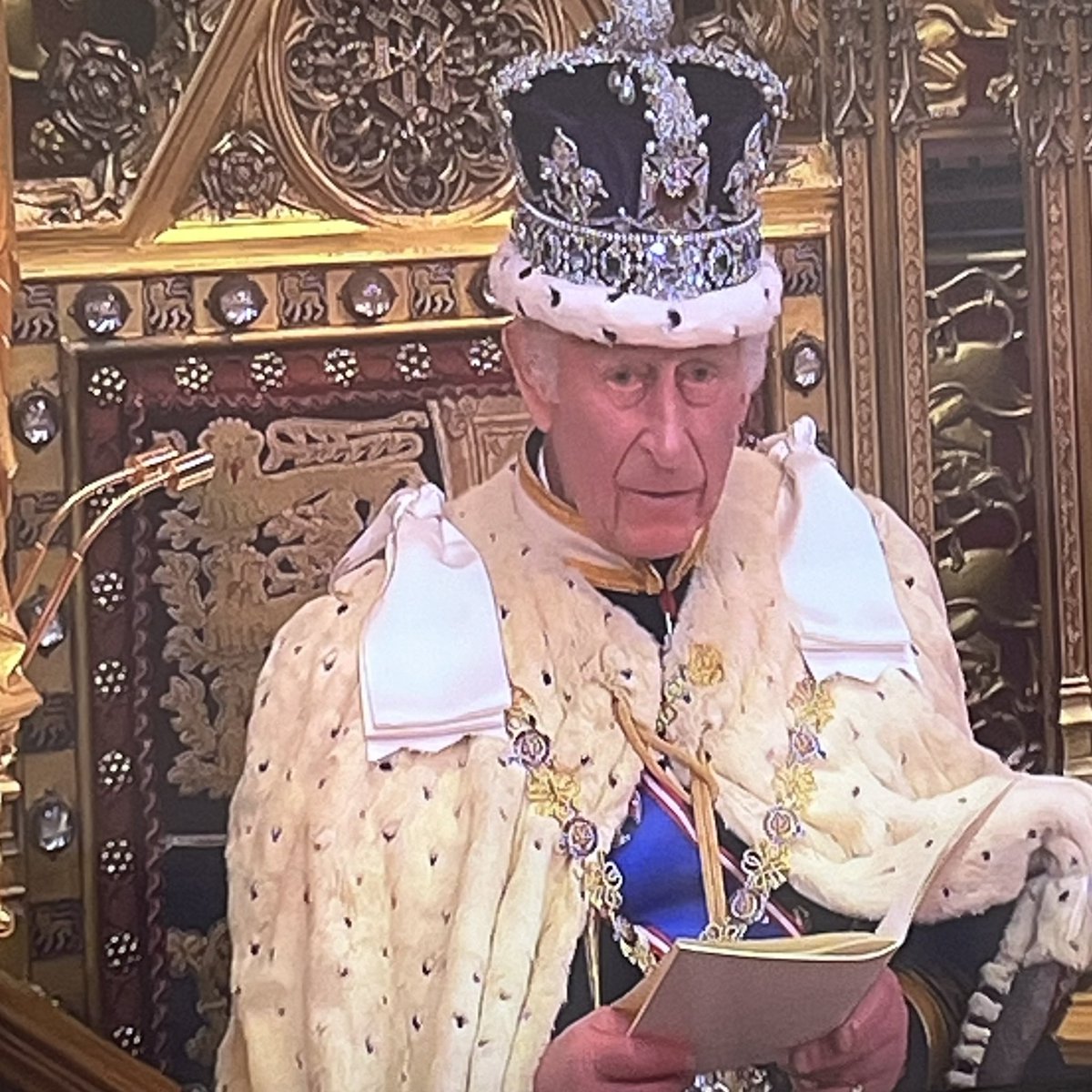 NEW: #KingsSpeech state opening of UK parliament… “In consultation with all parties measures will be brought forward to begin the process of repealing and replacing the Northern Ireland Troubles Legacy &amp; Reconciliation Act 2023” #legacyact #ni