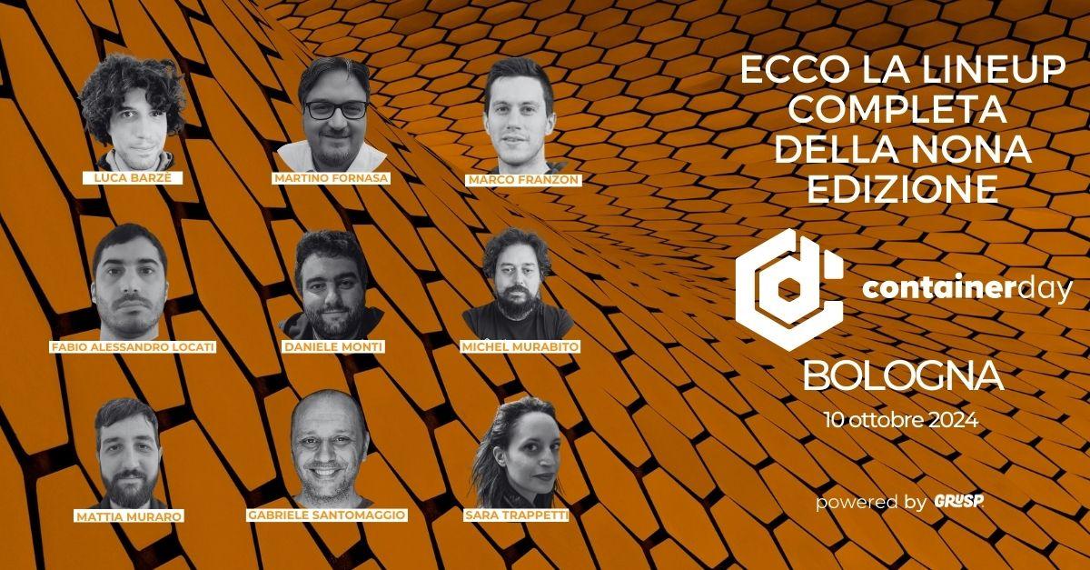 containerday | 5 Novembre 2025 | Bologna tweet media