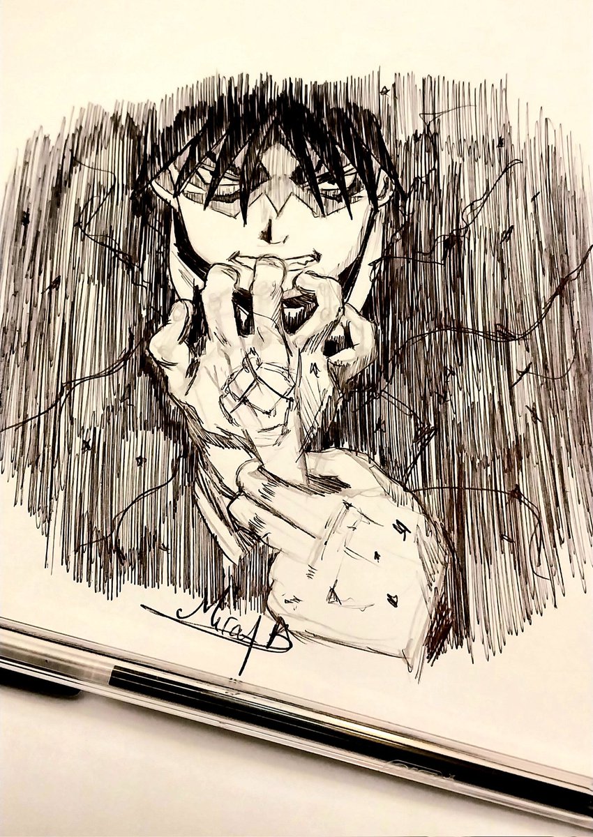 Mira_bejjani's tweet photo. You can call me Roy Mustang, or just Lieutenant Colonel. Hell, you can call me the Flame Alchemist. Whatever you do, remember the pain.
A legend🔥
#colonelmustang #fullmetalalchemist #fullmetalalchemistbrotherhood #fmabart #art #sketch #anime #Sketching #manga  #weeb #otaku #rkgk https://t.co/4dY2hf0HYf