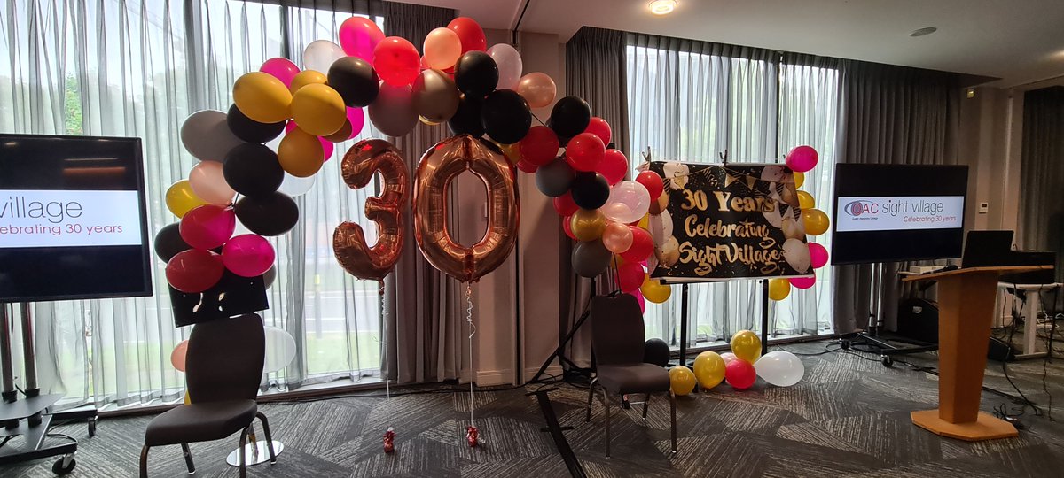 OptimaLowVision's tweet image. We were delighted to exhibit at last week's  event in Birmingham. This year marks 30 years of Sight Village, and it was a pleasure to celebrate with them. It was great to catch up with so many visitors too! 
#LowVision #VisionRehabilitation