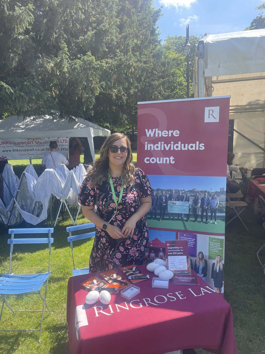 Early start this morning to get to the capital! In London today for the Disability Festival in the Park 2024

The sun has made a special appearance and its lovely to be out of the office for the day, spreading the word about accessibility and inclusion. 

@RingroseLaw