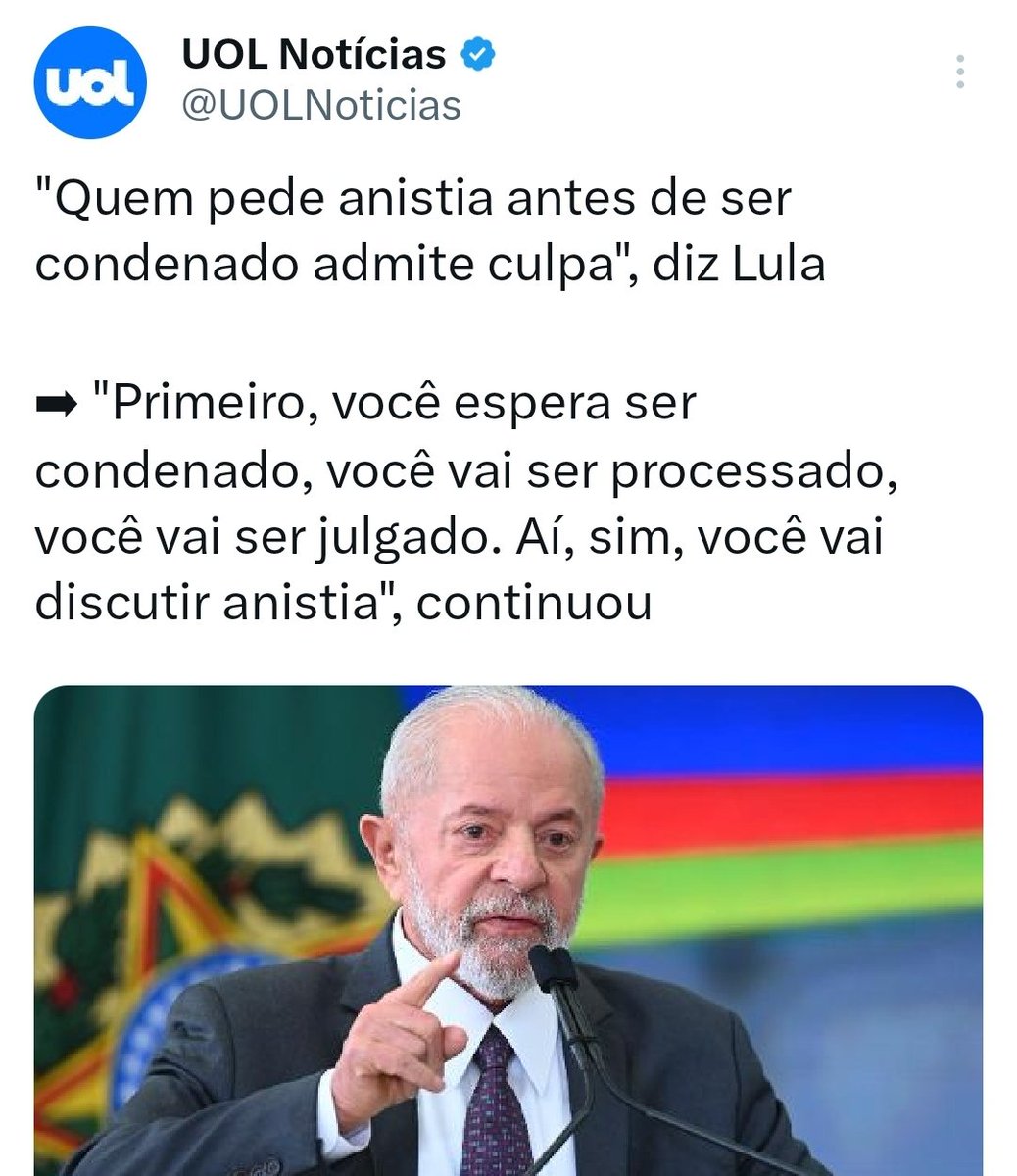 PedroRonchi2's tweet photo. Quando prenderam o Lula ele não pediu anistia, disse que iria provar que o juiz era parcial. E provou. https://t.co/zHukUacc8f