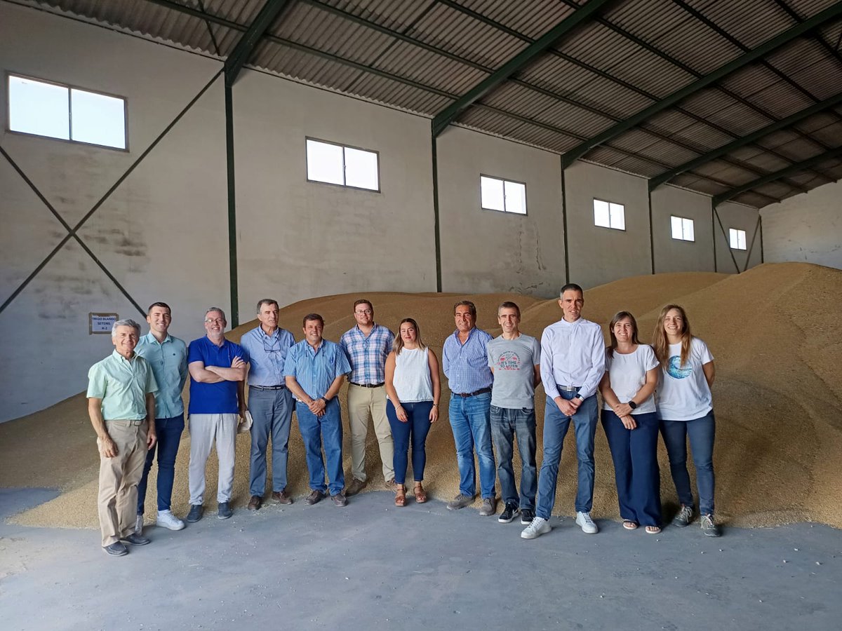 CoopsAgroAND's tweet photo. Los socios del Grupo Operativo #Tricabland, que trabajan para lograr partidas grandes y homogéneas de #trigo blando de alta calidad, se reúnen en la #cooperativa San Dionisio de #Jerez
@Agrovegetal, Cooperativa San Dionisio, #CoopsAgroAnd, Harinas Sánchez Palencia, @ETSIAMCordoba https://t.co/bmAuvXDUkI