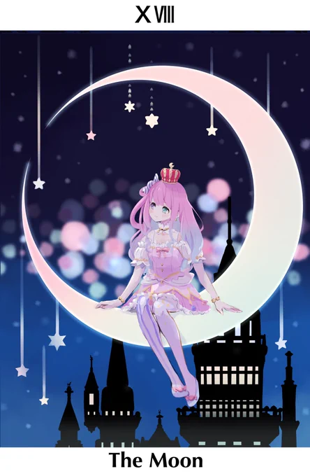 #ホロタロ #ルーナート 18 The Moon(再掲)