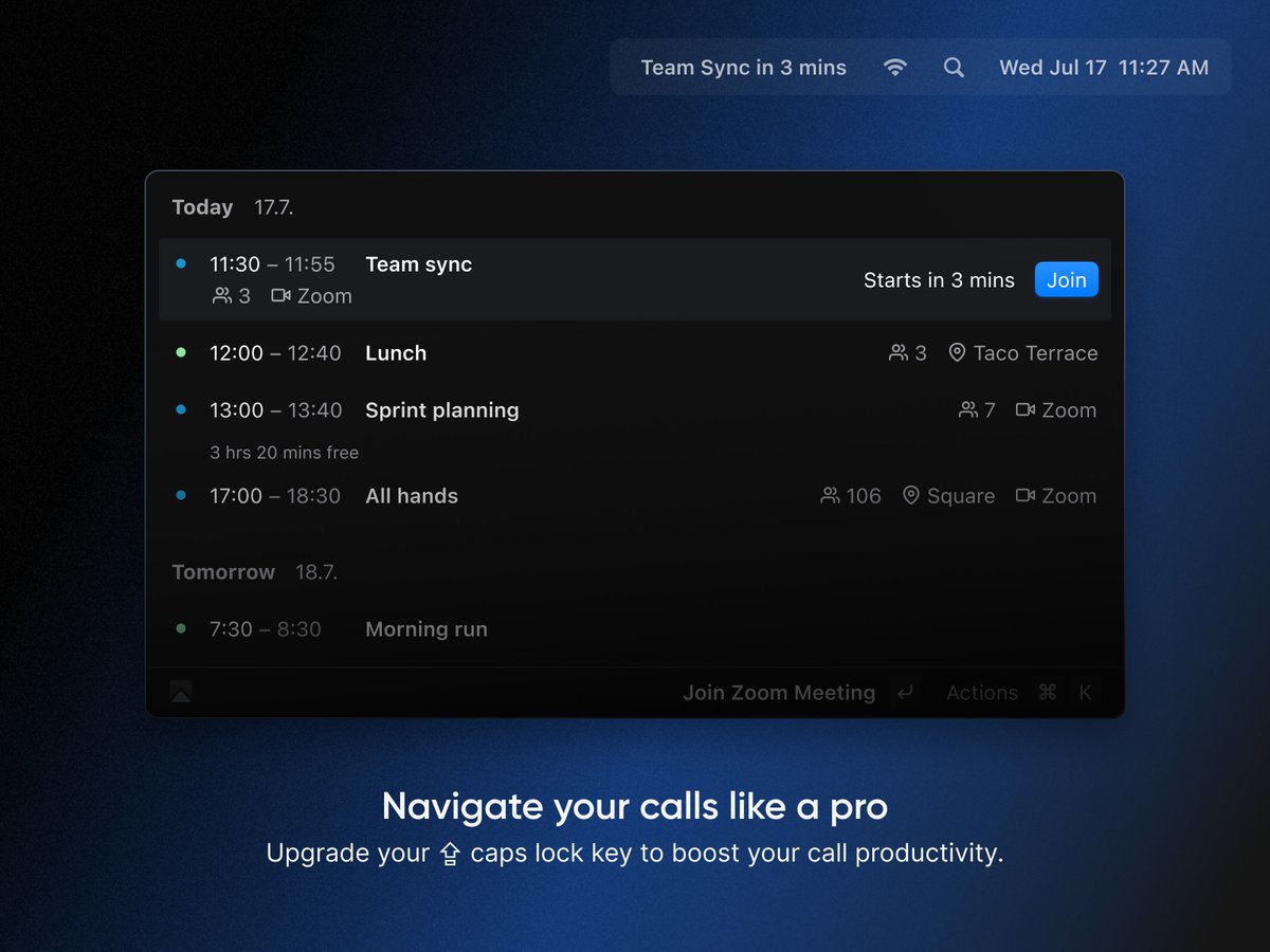 airbounce_co's tweet photo. ✨ In the last two weeks, I've finally had a chance to refocus on Airbounce, designing and building a new workflow that enhances how you join calls.

🚀 https://t.co/LmYC8WYtP9 – A magic button for easier calls.

See 🧵 below for updates...

#buildinpublic https://t.co/kKyAs6fncF