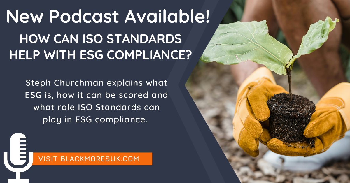 🎙️ESG compliance can be tough to tackle due to its broad framework, however you may already have a solid foundation in place if you’re certified to an ISO Standard.

Today we explain what #ESG is &amp; what role ISO Standards can play in ESG compliance ➡️ bit.ly/4cMBaNs