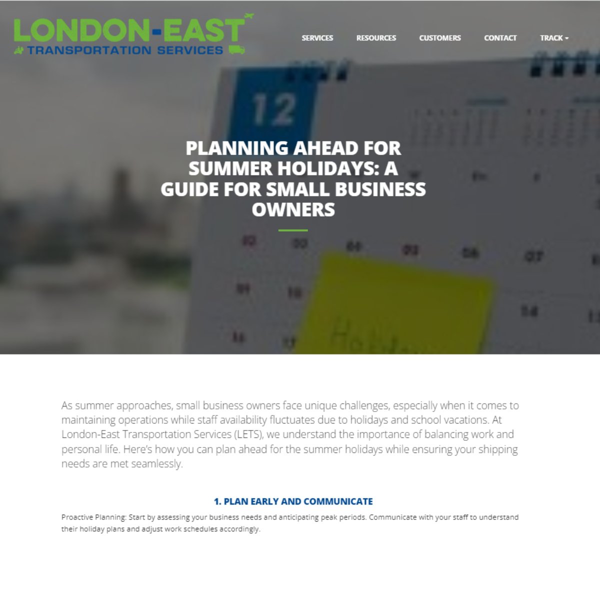 L_ETransport's tweet photo. As summer approaches, small business owners face unique challenges. Here’s how you can plan ahead for the summer holidays while ensuring your shipping needs are met seamlessly.

https://t.co/Cafvh4bZHb https://t.co/1KZOAKgIIK