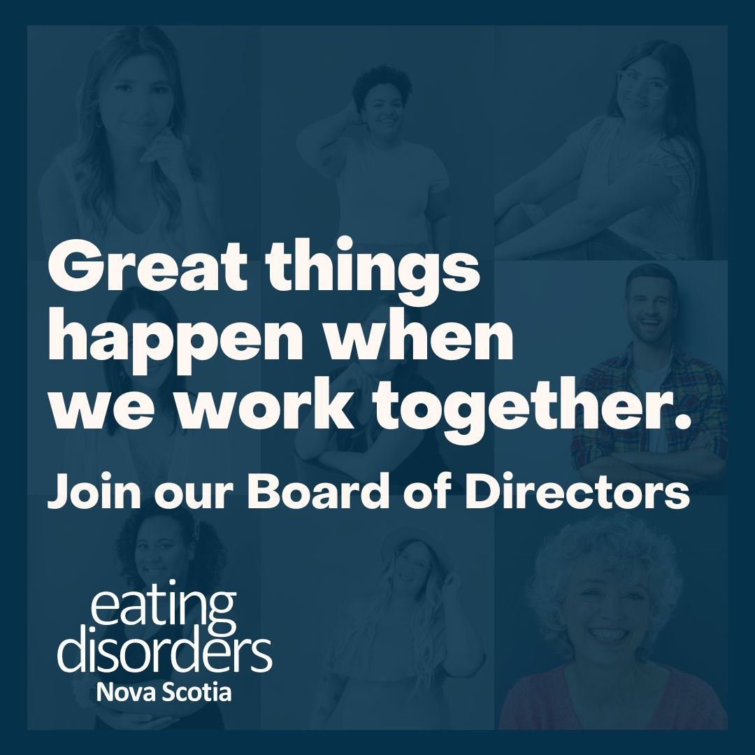 Join our Board of Directors and make a lasting impact on those impacted by eating disorders in Canada. We're looking for individuals with expertise in accounting, law, non-profit governance, and change management. Learn more and apply here --&gt; bit.ly/3SaR9wn