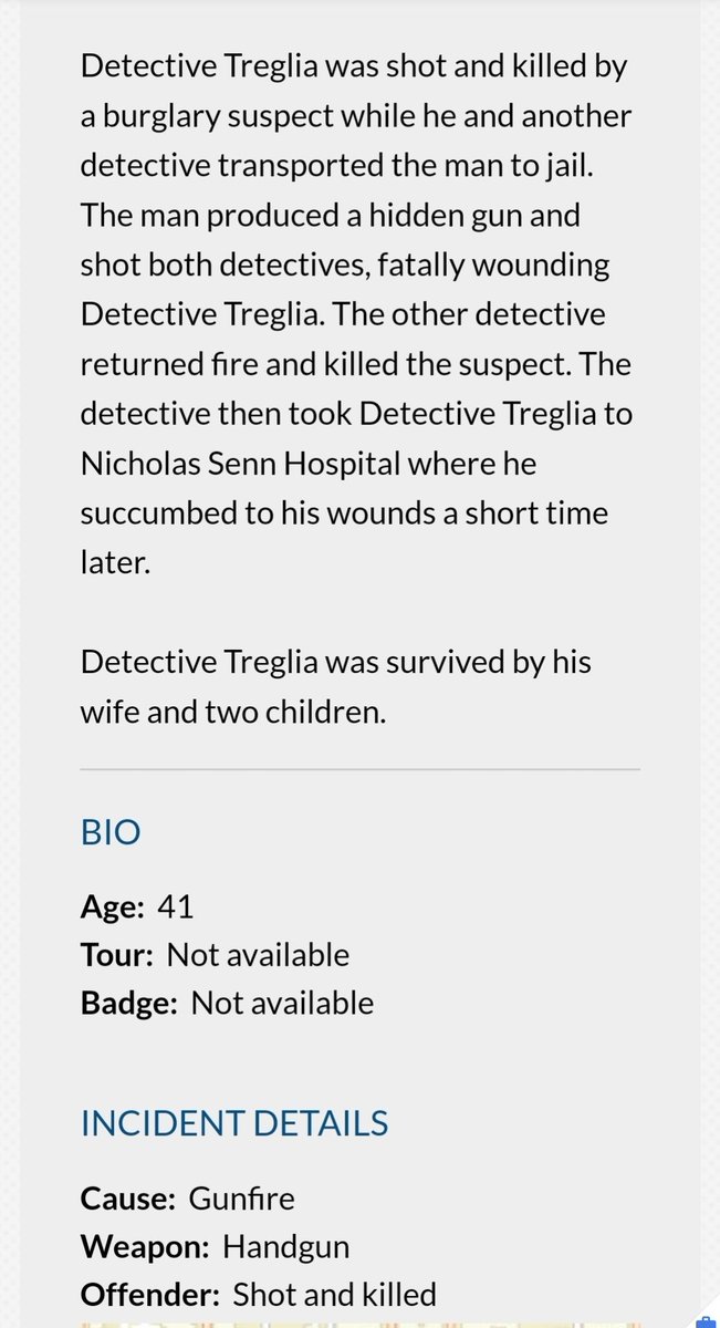 Honor The Fallen. Today we remember Omaha Police Department Detective Joseph Treglia who was shot and killed in the line of duty on this day in 1936.