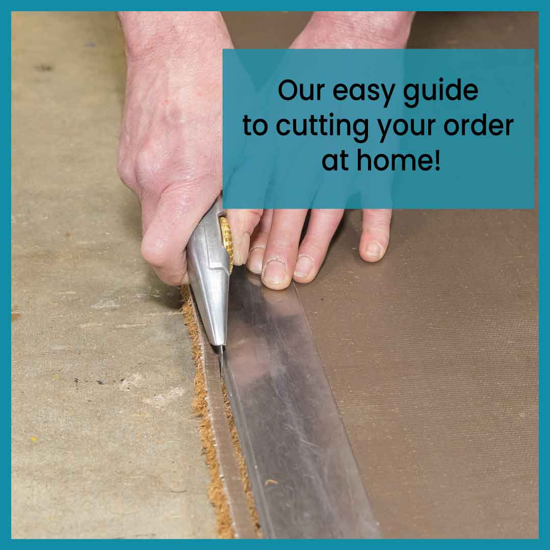 Cutting down coir matting!

As found in our care and fitting guide you will need the following tools to help cut down your order. A sharp Stanley Knife, Tape measure, Straight Edge (metal ruler or straight piece of wood) and some chalk/ chalk pen. 📏✂
