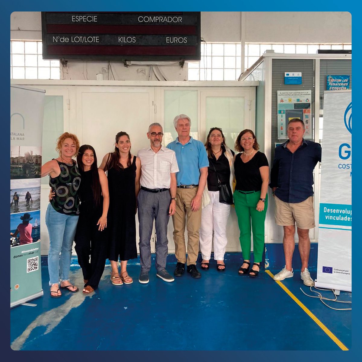 marinadellevant's tweet photo. 📢 El passat dissabte, el Galp Costa Brava Sud Maresme va presentar a la ciutadania l’Associació Catalana de Dones de la Mar amb el projecte Gastromòbil! 🚐👩‍🍳 

#FEMPA #EMC #galp 

🔗 Aquesta actuació està cofinançada amb la Unió Europea i la Generalitat de Catalunya. https://t.co/Jk9cKmU6kJ