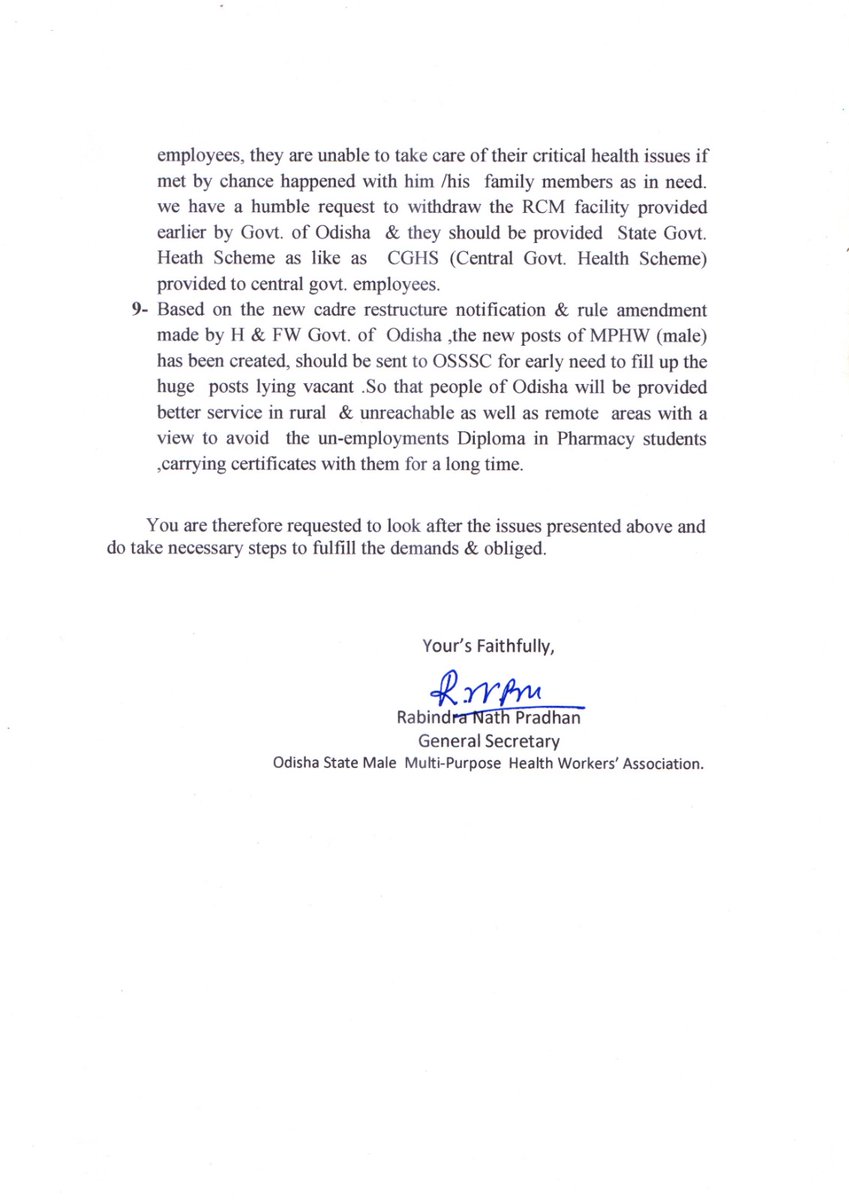 amitsahu834u's tweet photo. Even after cadre restructure,but stillwe the healthworkers r deprive of getting benefits that we deserve,so requesting the govt 2 solve those issues 2 give us justice in our service as soon as possible @CMO_Odisha @MohanMOdisha @PMOIndia @HFWOdisha @MahalingMukesh @narendramodi https://t.co/Of7hVOwNUA