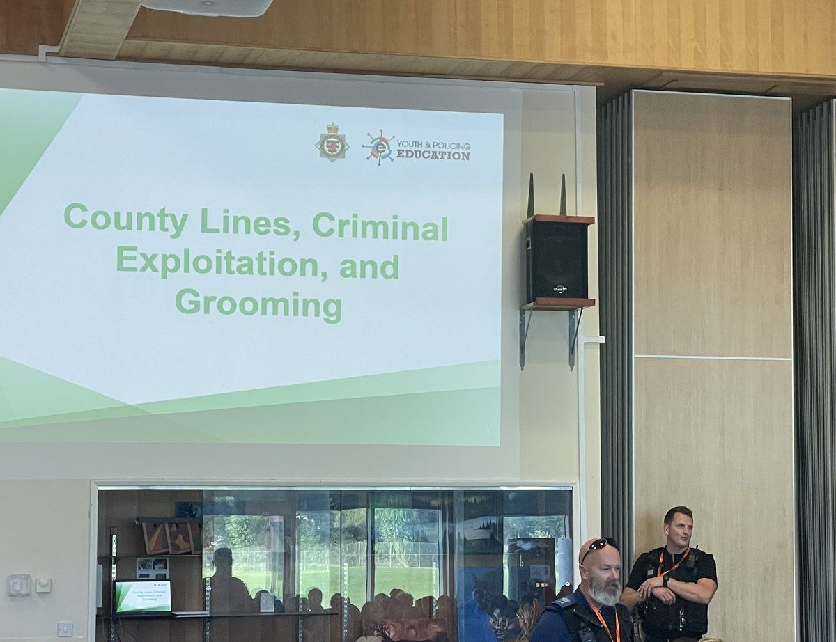 Wonderful assemblies taking place this week to educate our students on County Lines, Exploitation, and Grooming. Always lovely to work together to safeguard our community!
