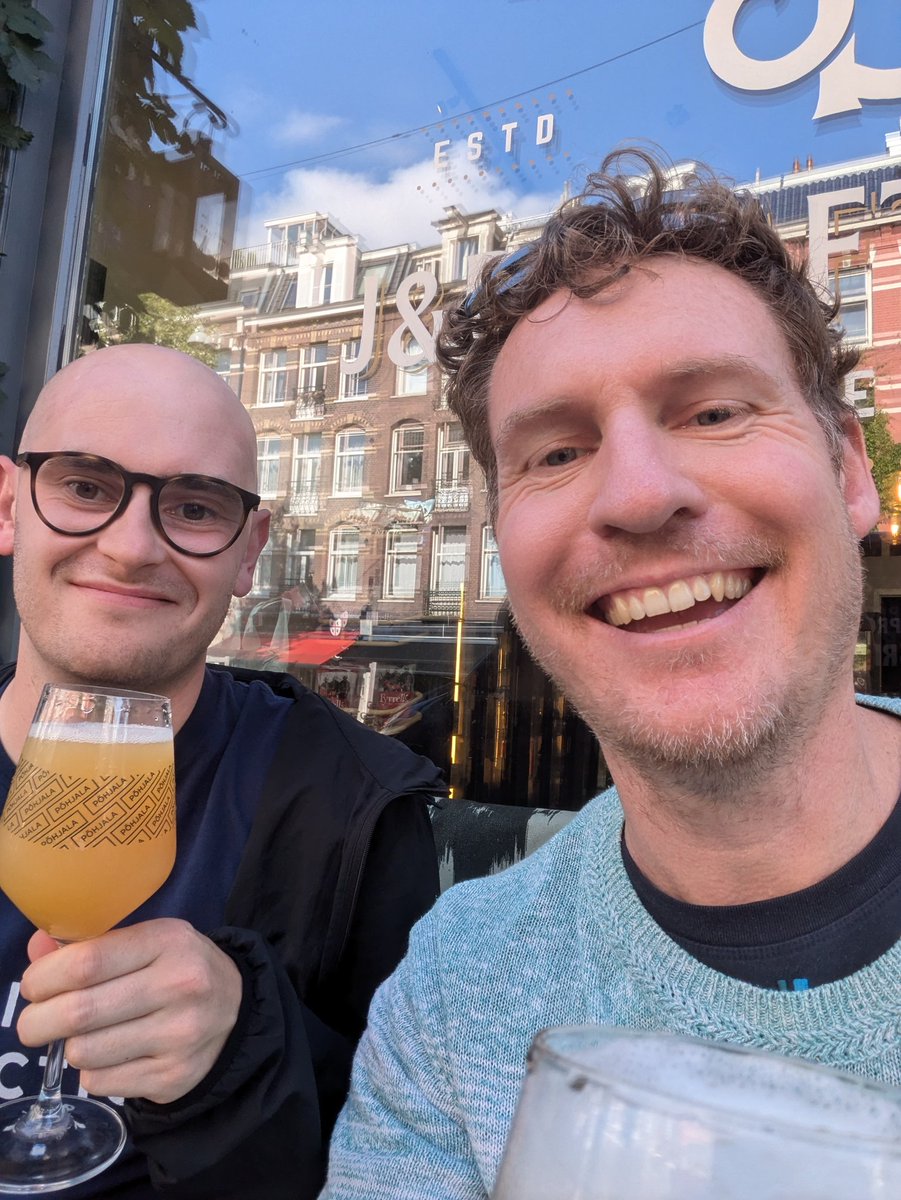 Stu Donovan (@stuartbdonovan) on Twitter photo So lovely to meet up with <a href="/oscarcsims/">Oscar Sims</a> for a beer in Amsterdam.
And on the same day I got to have chats with <a href="/HendoWest/">Cr Shane Henderson</a>, @PhilTwyford, <a href="/RichardHills_/">Richard Hills</a> and <a href="/yimbychris/">Christopher Worrall</a> about housing.
Cheers to better housing policy. So lovely to meet up with <a href="/oscarcsims/">Oscar Sims</a> for a beer in Amsterdam.
And on the same day I got to have chats with <a href="/HendoWest/">Cr Shane Henderson</a>, @PhilTwyford, <a href="/RichardHills_/">Richard Hills</a> and <a href="/yimbychris/">Christopher Worrall</a> about housing.
Cheers to better housing policy.
