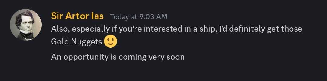 DKburnttree's tweet photo. At this point if your not at bare minimum, lurking in the @eurekathegame chat your really going to miss a huge move.....shame, I'll take one boat please!!!!!
#Gamingshift #Photorealistic #Nextstepingaming #goldnuggets https://t.co/nZS8JlpjMf