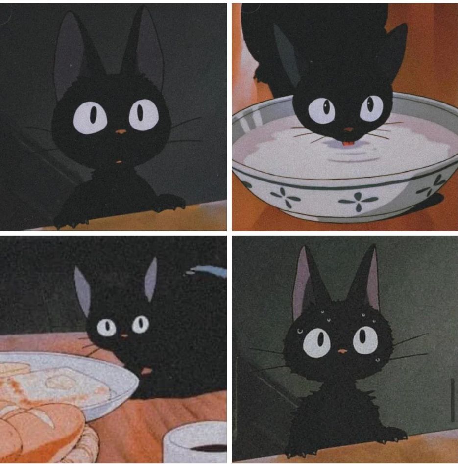 anime_'s tweet image. Jiji  ✨