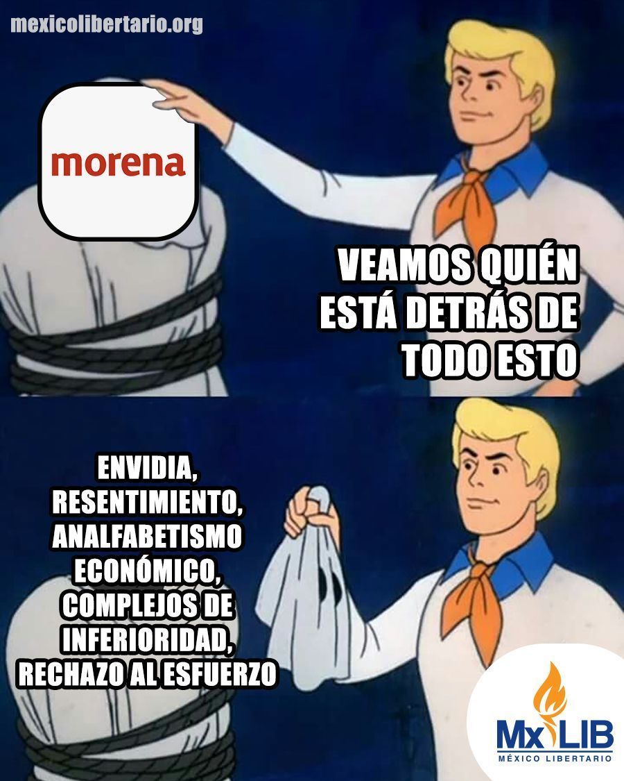 Mex_Libertario's tweet photo. La izquierda en todo lugar siembra el odio, la violencia, la ruina y la guerra. Cada día es más claro quiénes son los verdaderos violentos.

En México gobierna la peor versión de esa izquierda. https://t.co/WLY2lgpJFl