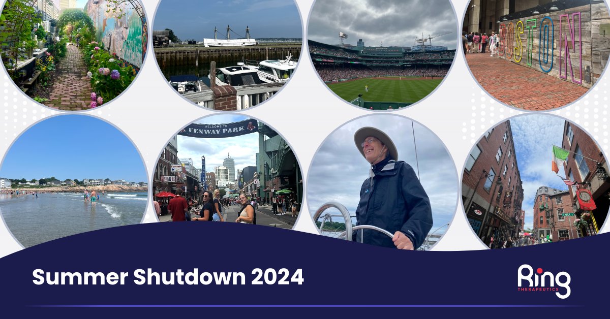 Earlier this month, we closed our offices for a #SummerShutdown to allow our team to rest, rejuvenate, &amp; participate in summer activities that matter to them! We prioritize a work-life-balance so our team can continue their hard work toward revolutionizing programmable medicines.