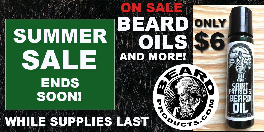 Summer Sale ENDS SOON! 💥 Less Than 48 hours remaining for Massive Sitewide Savings! 💥 While Supplies Last! Limited Time Deals No Code Necessary.
$6 Beard Oils, $6 Beard Shampoos, $6 Beard Wax and More! #BeardProducts
BeardProducts.com