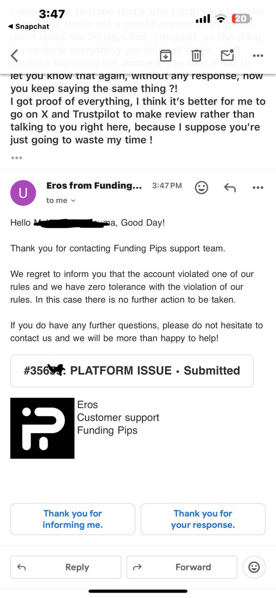 Daou0612's tweet photo. #URGENT 
Currently the industry is facing several problems, currently funding pips does injustice to customers, we have almost 2 months of a problem of which funding pips blocked our accounts for no reason then he lies that we have not made trades,⤵️⤵️⤵️next https://t.co/M1mge5ykM0