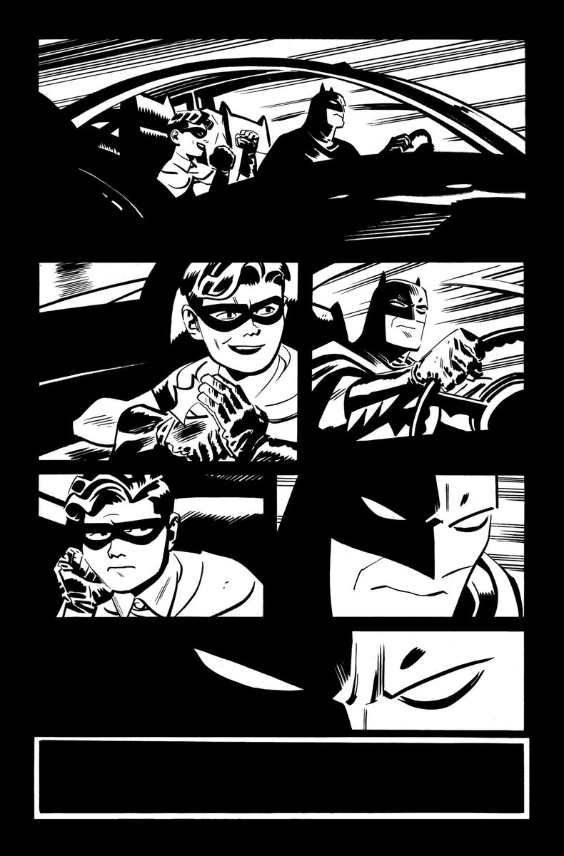 amarino2814's tweet photo. Just look at these drop dead gorgeous pages by @ChrisSamnee for Batman &amp; Robin Year One! Every email from Chris is like Christmas morning. Just jaw dropping art &amp; deeply moving storytelling. Mark &amp; Chris are obviously a dream team, but witnessing them do this is simply incredible https://t.co/jy1c4LqzV7