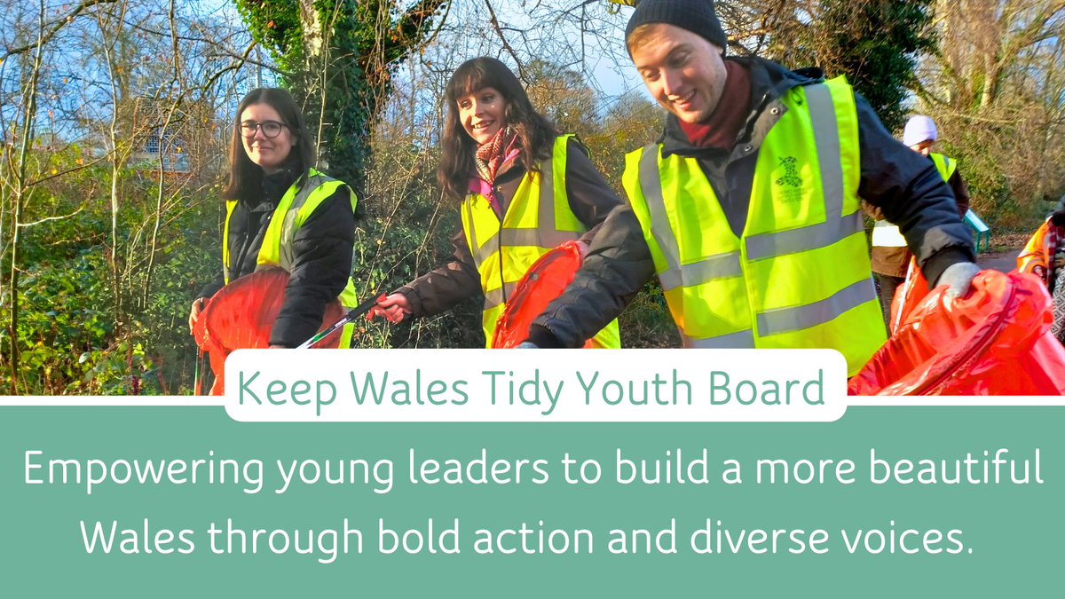 Do you know a young person (16-25) with a passion for the environment? The Keep Wales Tidy Youth Board is looking for them! 🚨🌍
It's a chance to tackle real issues &amp; gain valuable skills for future careers. Find out more at bit.ly/3DledlE