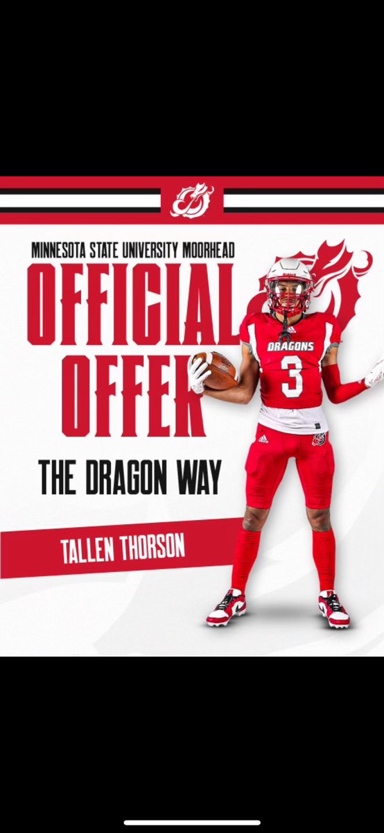 Tallen (@tallen33333) on Twitter photo After a great phone call with <a href="/needhamchris_/">Chris Needham</a> I am blessed to receive an offer from MSUM!! Thank you to the coaching staff!! #GoDragons After a great phone call with <a href="/needhamchris_/">Chris Needham</a> I am blessed to receive an offer from MSUM!! Thank you to the coaching staff!! #GoDragons
