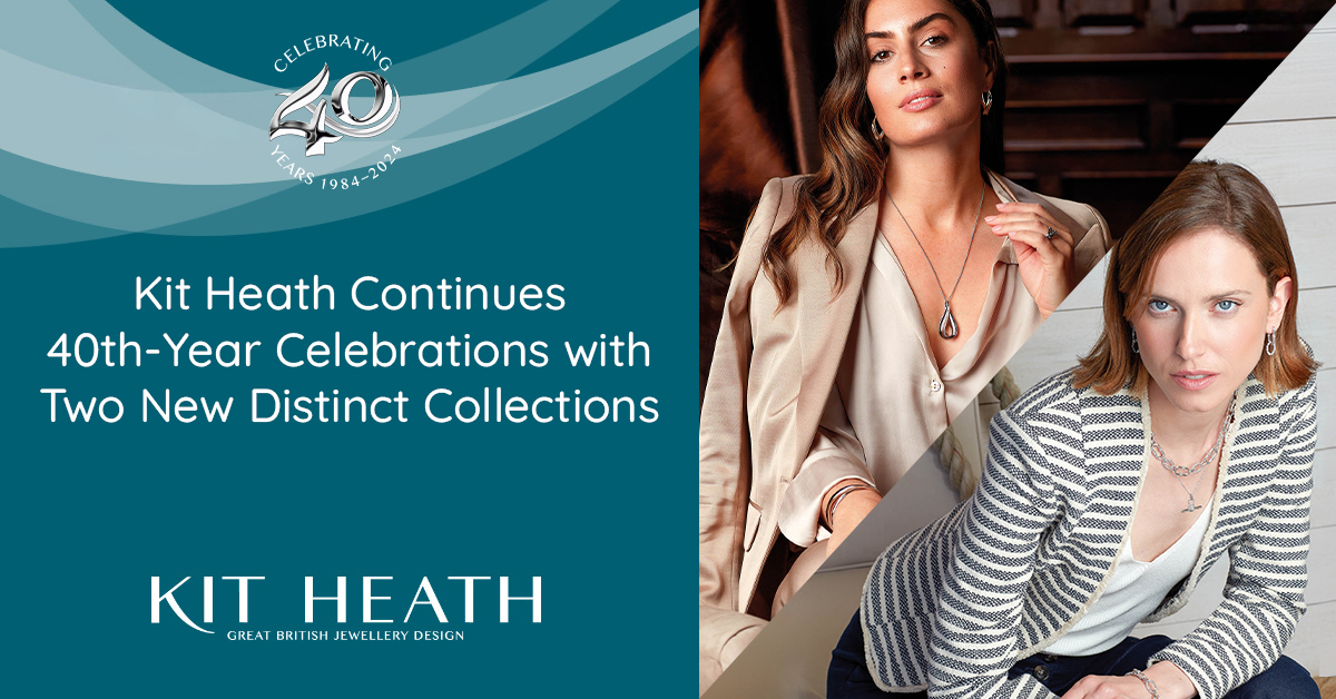 We’re enjoying the “proud parent glow” as our latest AW24 sterling silver jewellery collections, Serenity and Marina, launch today. kitheath.com/kit-heath-cont… #AW24