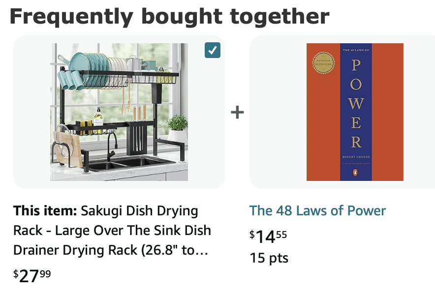 Yeah I get power hungry when I clean my dishes too.