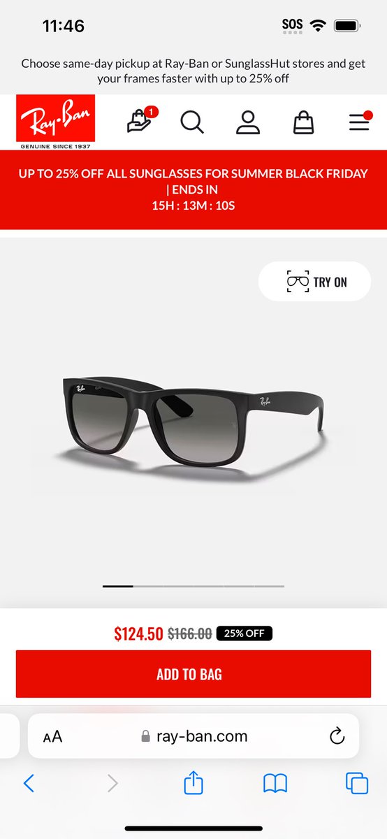 CalfieldoDreams's tweet photo. @shopeyeconic do you offer price matching? Many of your listed non-Rx sunglasses are significantly more expensive than buying directly from the manufacturer (even before the promotional price)? https://t.co/A1MG73qNp9