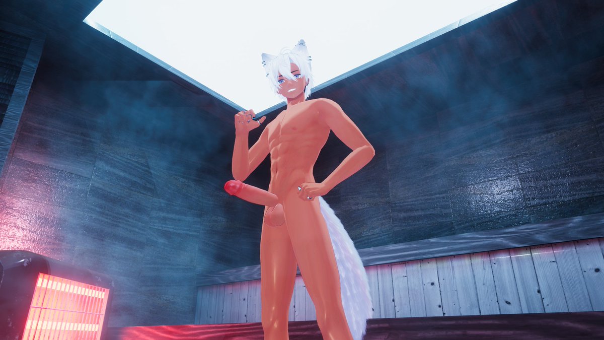 After a nice recording session, you gotta hit the sauna~♨️ Join me and lets sweat together😉