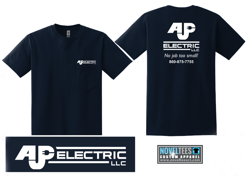 NovelTeesCT's tweet photo. This weeks favorite customer is AJP Electric. https://t.co/p5XZ8o5wgd