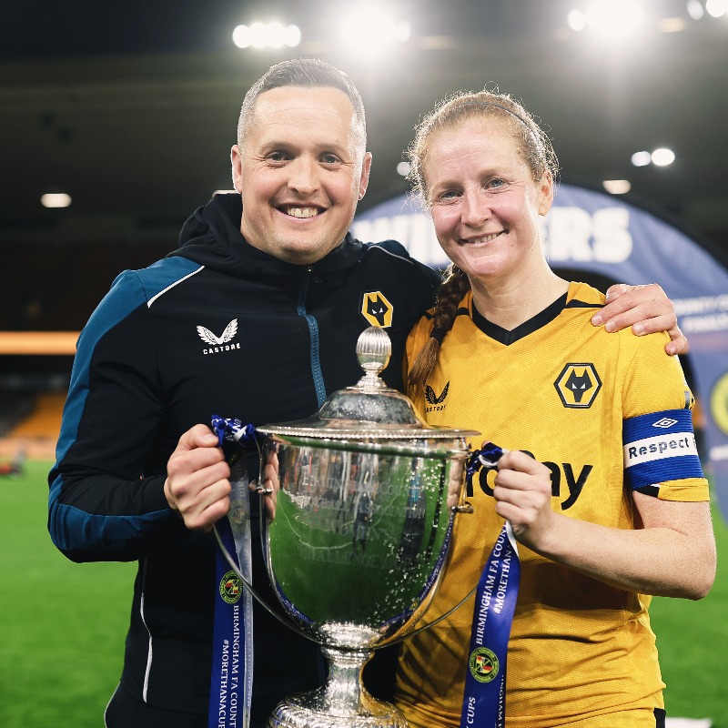 WolvesWomen's tweet photo. 🤝 The first time they met.
🐺 Loyalty to Wolves.
✨ A fairytale career.

Dan McNamara has reflected on the career of Anna Price and paid tribute to a 'remarkable person'.

🗣️🗞️
