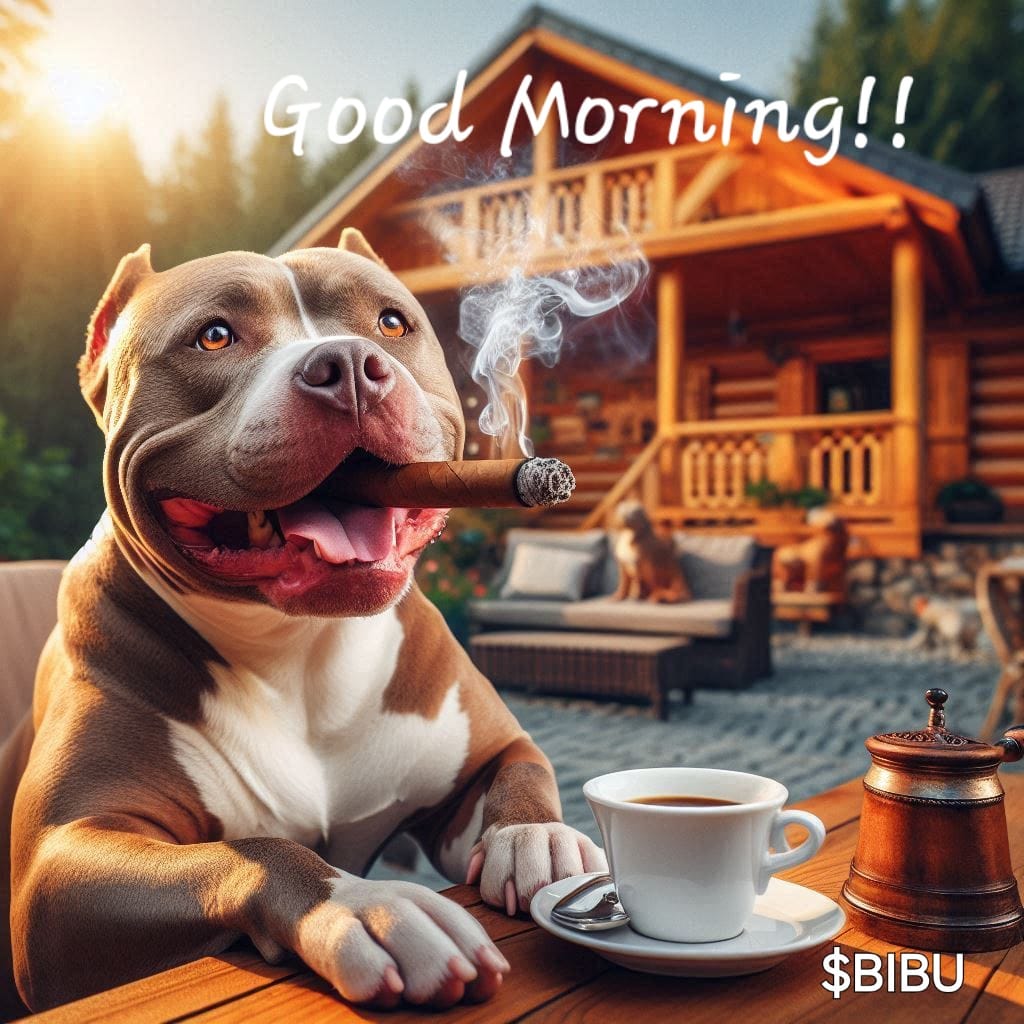BibuToken's tweet photo. @Nafwyd $BIBU #BitbullLife Good morning all!!! ☀ https://t.co/D7EfB46jfj
