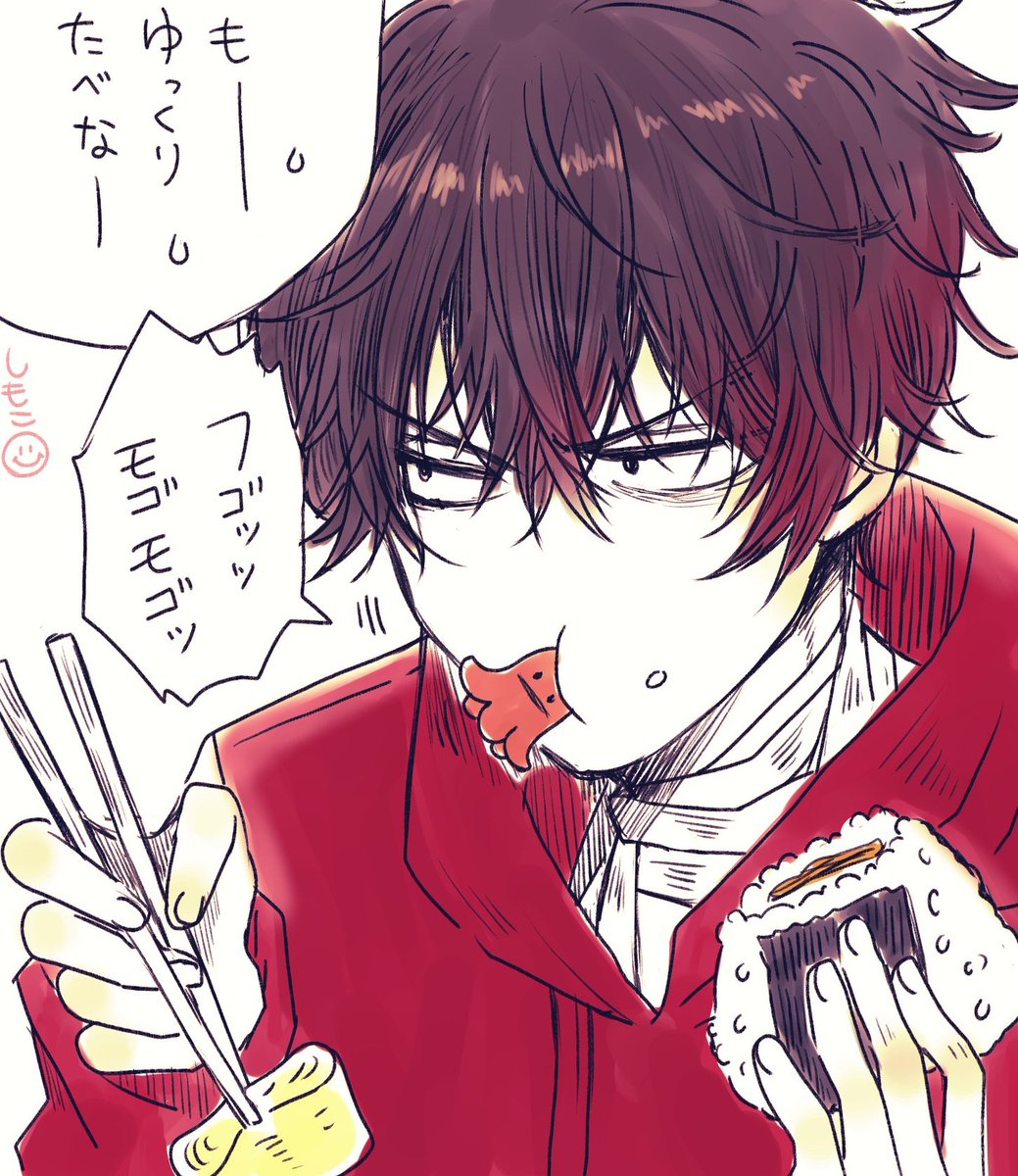 アンケートの1時間チャレンジ～ ひぜン君でした～～😆💓 いっぱい食べる君がすき❗️