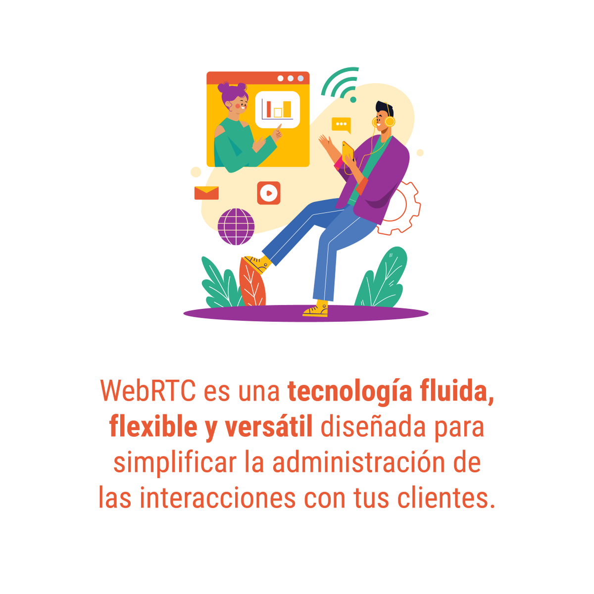 TelemercadoAR's tweet photo. En un contexto donde la omnicanalidad tiende a ser el objetivo final, desarrollamos una solución innovadora: Videollamadas a través del uso de WEBRtc. ¿Te imaginás poder recibir atención en todo momento y personalizada? ¡Es posible! 
https://t.co/3Z6irHzqos https://t.co/OOeIzQpRAo