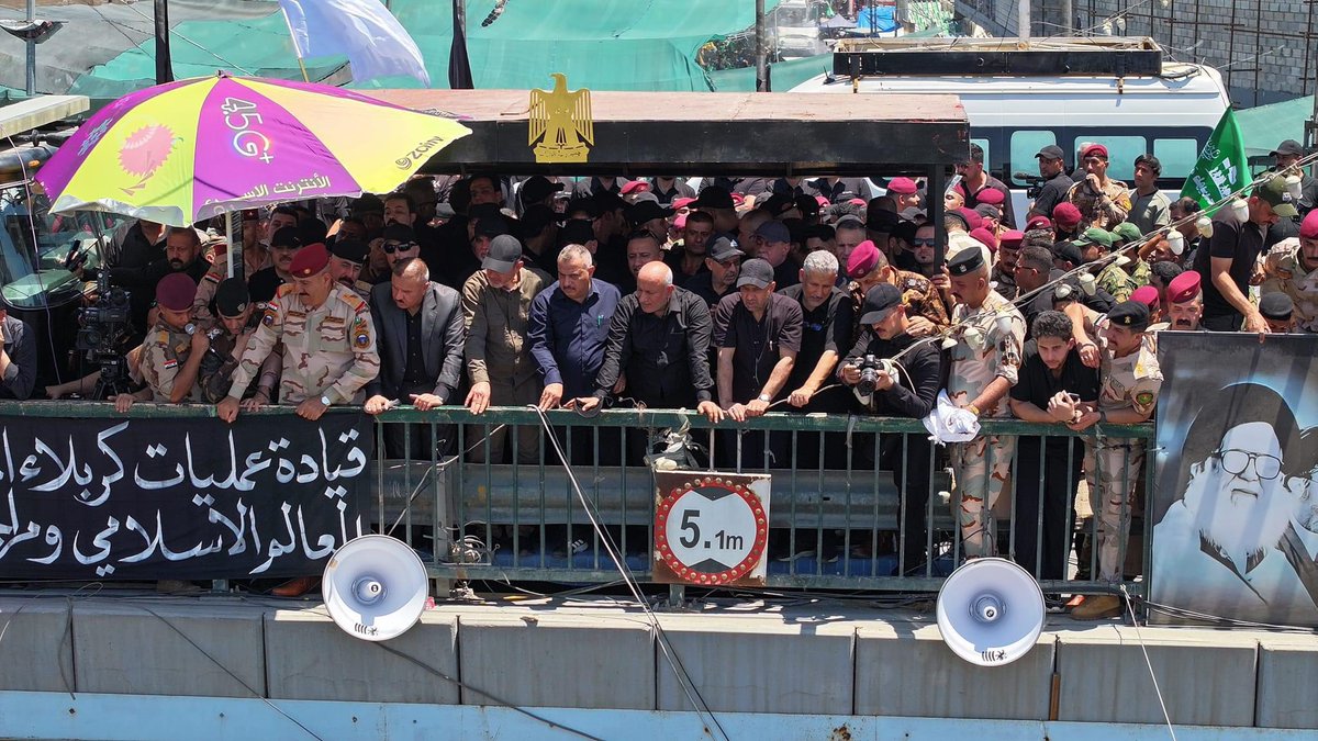 oneKarbala's tweet photo. عظم الله لكم الاجر 
محافظ كربلاء المقدسة المهندس نصيف جاسم الخطابي يشرف شخصيا على الخطة الخاصة بعزاء ركضة طويريج 
#المكتب_الاعلامي https://t.co/YWj8gFJAsY