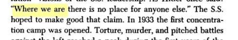 FirebirdOfMyth's tweet photo. @Sakeron7 @Jake_Hanrahan Sure, these first two screenshots are from "The Gestapo: A History of Horror" pages 9 and 23, and the section in the original post is from "the fascist tradition" page 106 last screenshot with the yellow highlighting https://t.co/OFRYAdHLP3